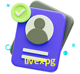 Tornar-se um membro do livexpg é muito simples